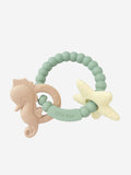 Bloom Bambini Baby Seahorse and Starfish Teether – Green BPA-Free Silicone
