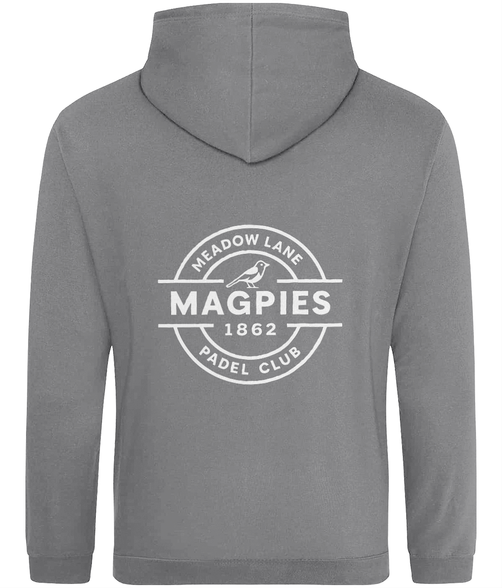 Notts Magpies Padel Club College Style Hoodie by Corcuera