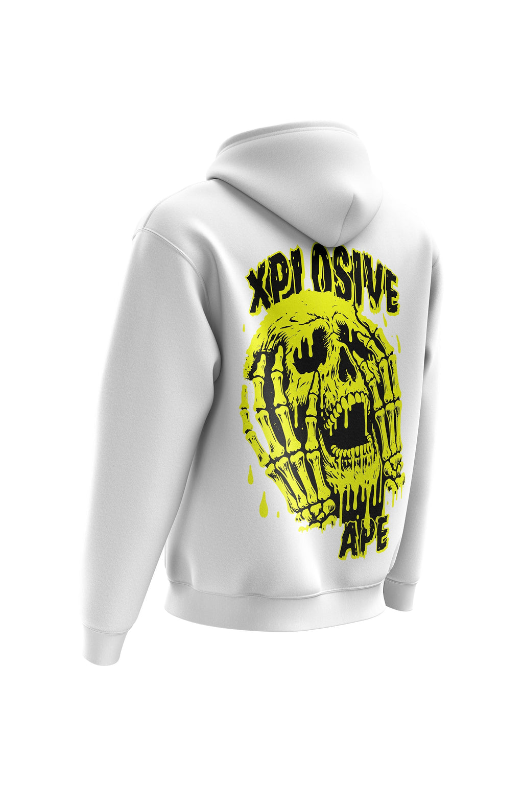 XAPE Grilled Cheese Hoodie & Tee Combo - White