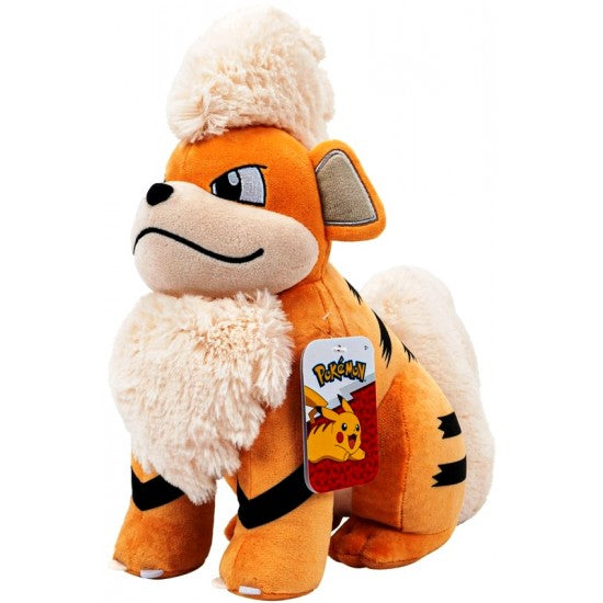 Pokemon Growlithe Plush – 12-Inch Soft Fire-Type Stuffed Animal Toy