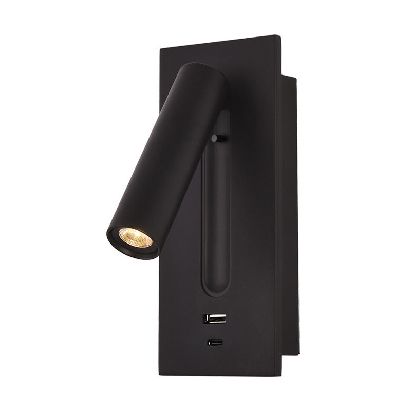 Light My House LED Reading Wall Light with USB Charger & Switch