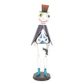 Kate's Clothing Skeleton Ornament – Metal Gothic Top Hat Halloween Decor