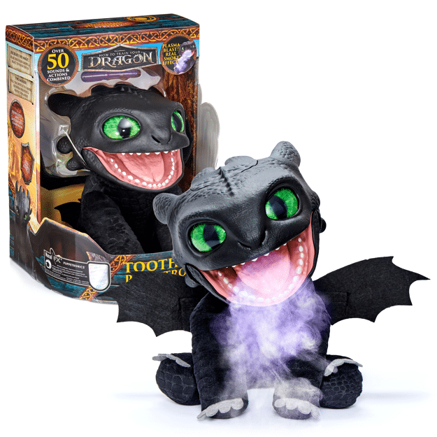 RealFX Toothless How to Train Your Dragon Interactive Animatronic Puppet