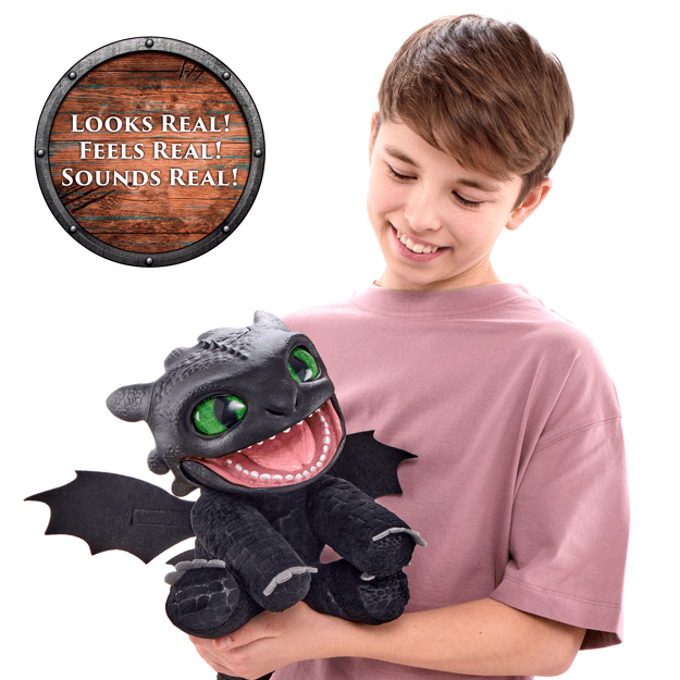 RealFX Toothless How to Train Your Dragon Interactive Animatronic Puppet