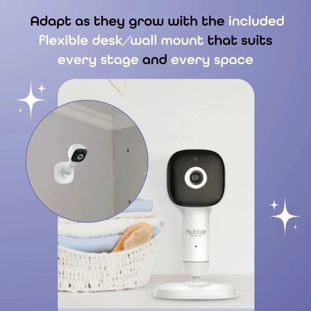 Hubble Pal SkyVision AI Pro 5" Video Baby Camera & Monitor