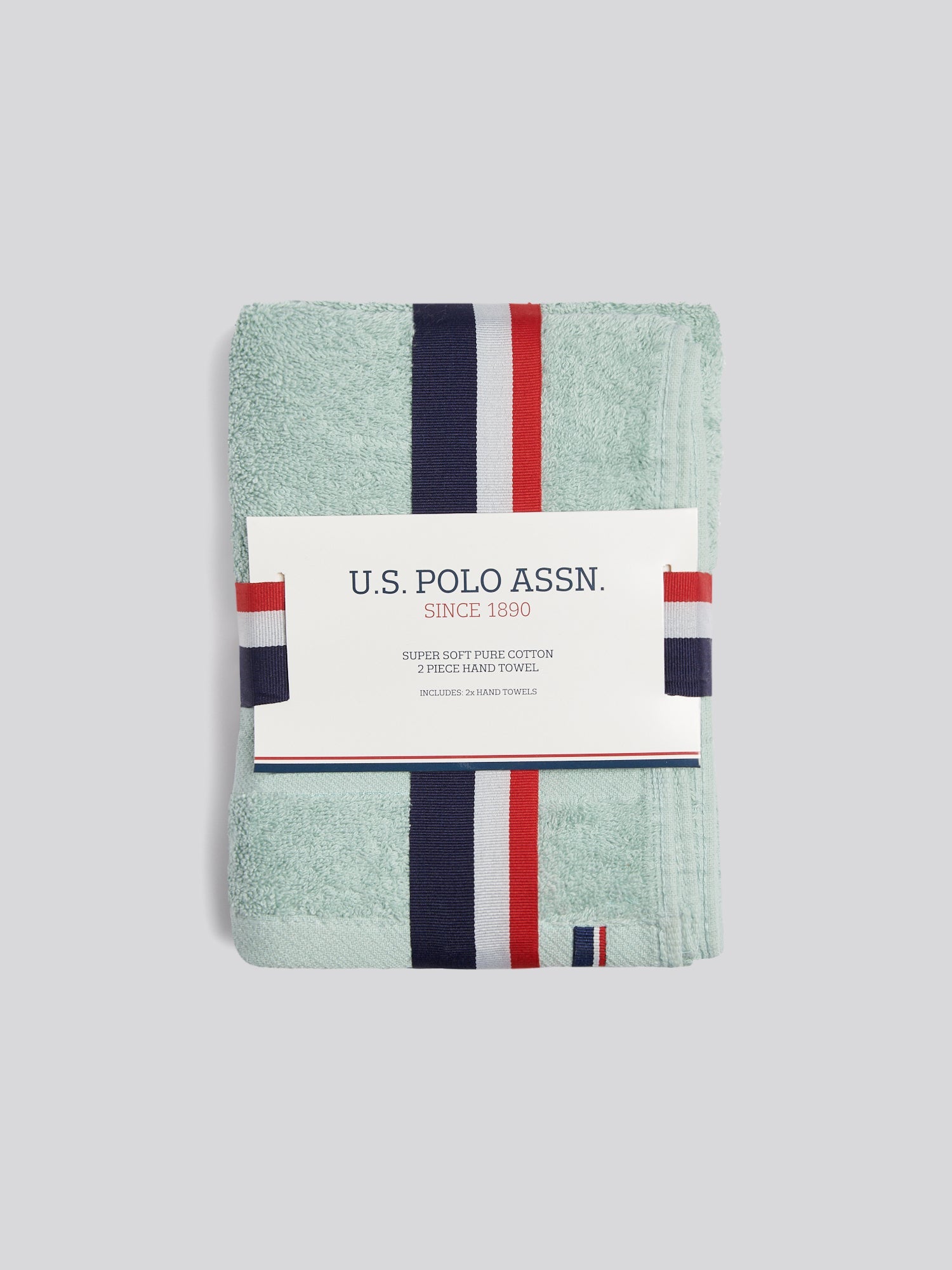 Super Soft Pure Cotton Towel in Harbour Grey