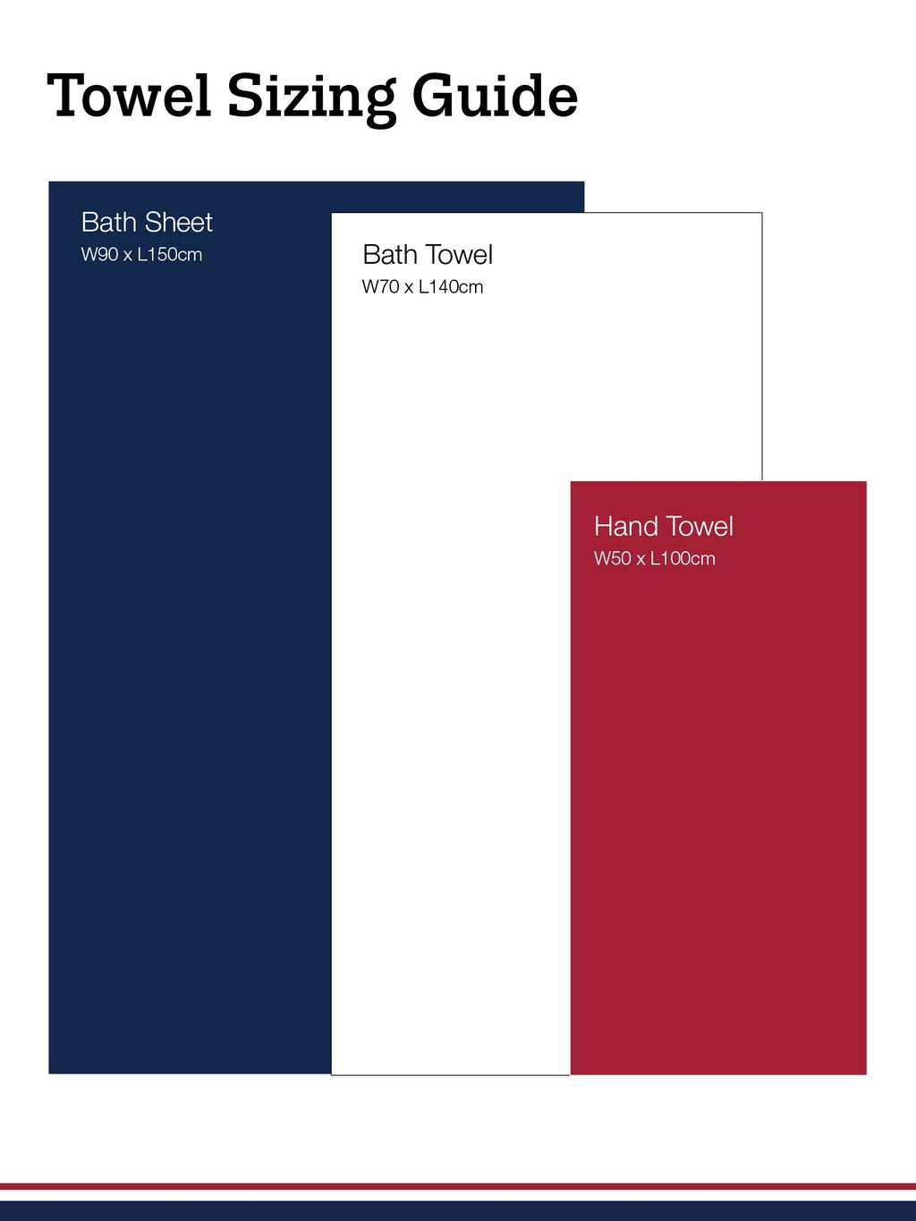 Pure Cotton Geo Towel in Navy Iris