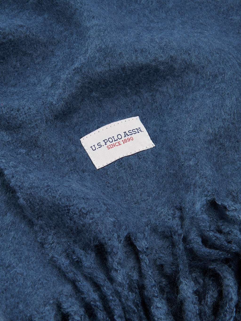 Premium Super Soft Hanging Throw Navy Iris