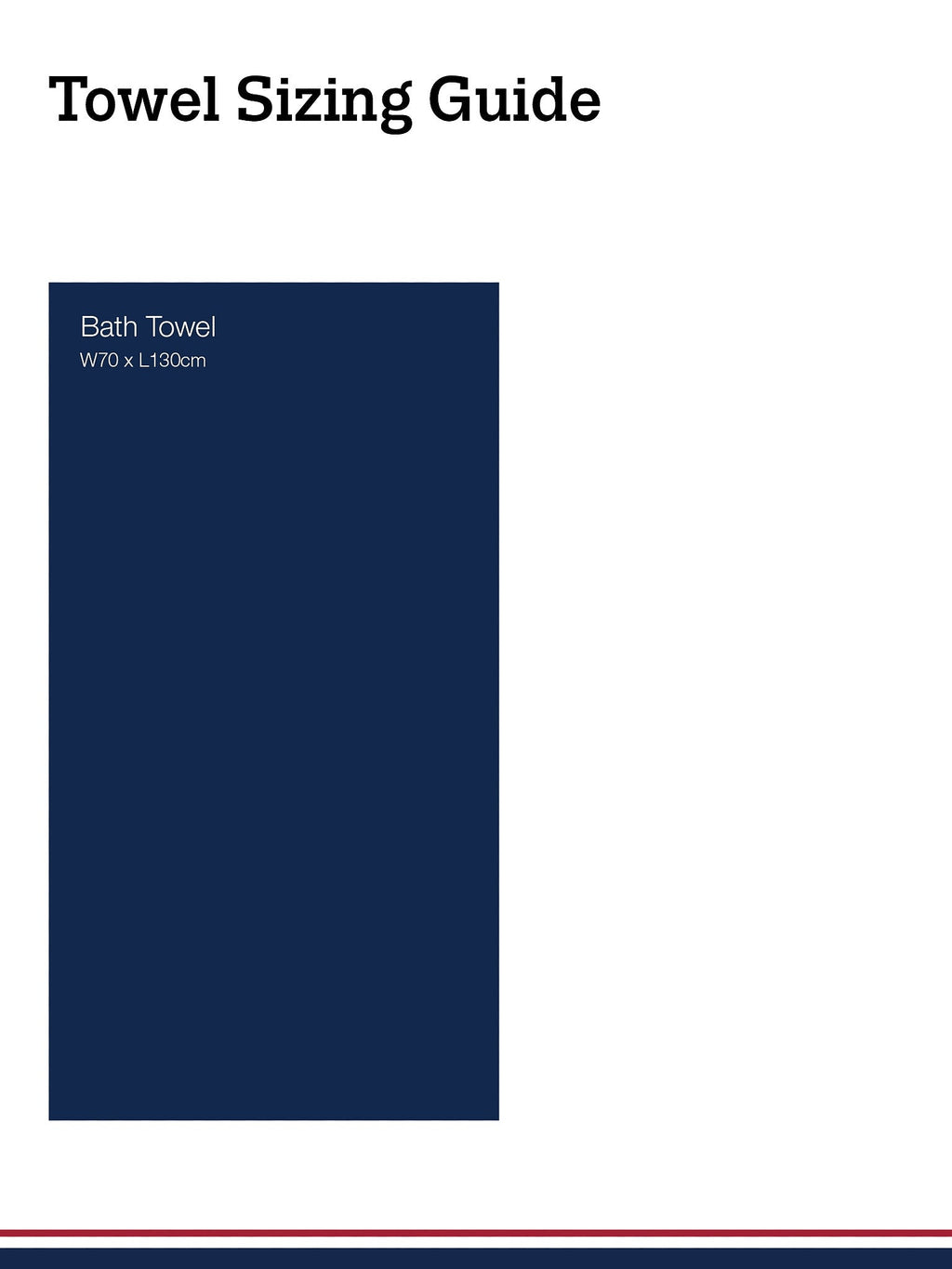 Pure Cotton Brand Stripe Towel Bale in Vapor Blue