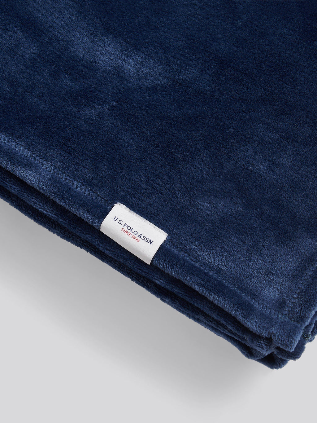 Premium Plush Fleece Throw Ensign Blue