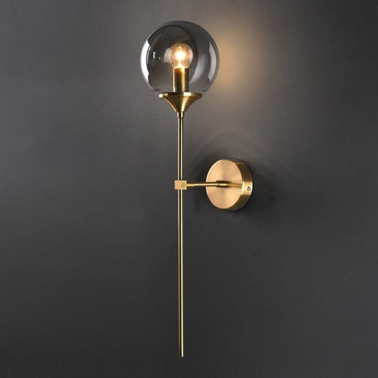 Light My House Sizzle Glass Wall Light – Modern Ambient Interior Sconce