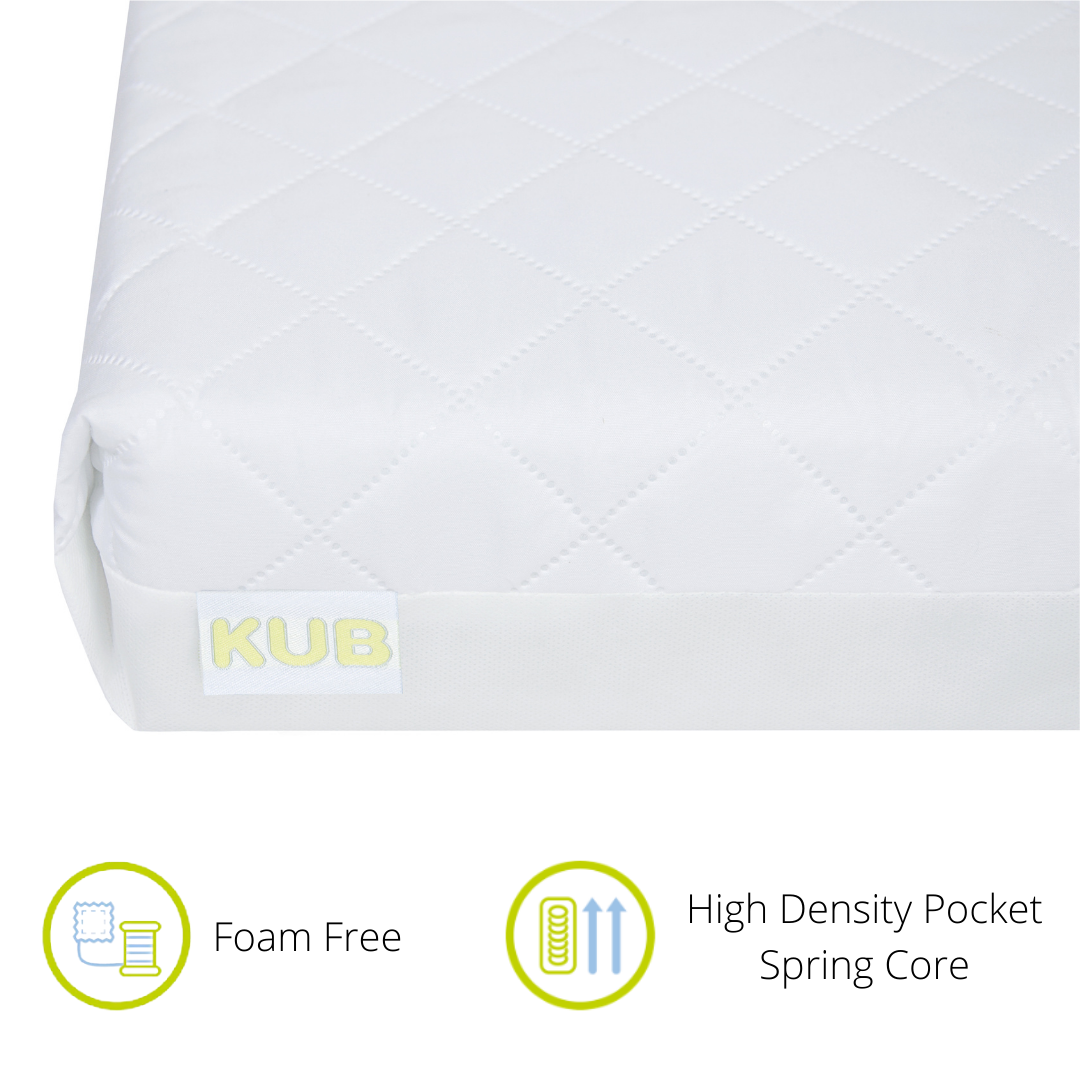 Kub Harmony Spring Baby Mattress 120x60x10cm