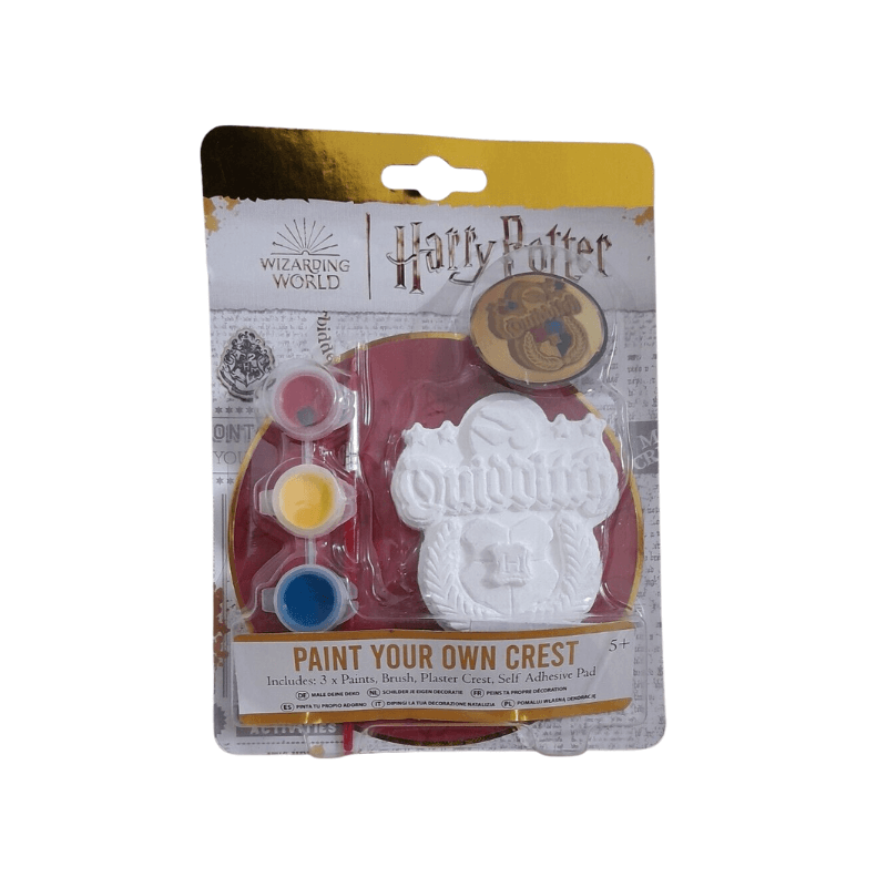 Harry Potter Paint Your Own Crest DIY Kit - Hogwarts Craft Set