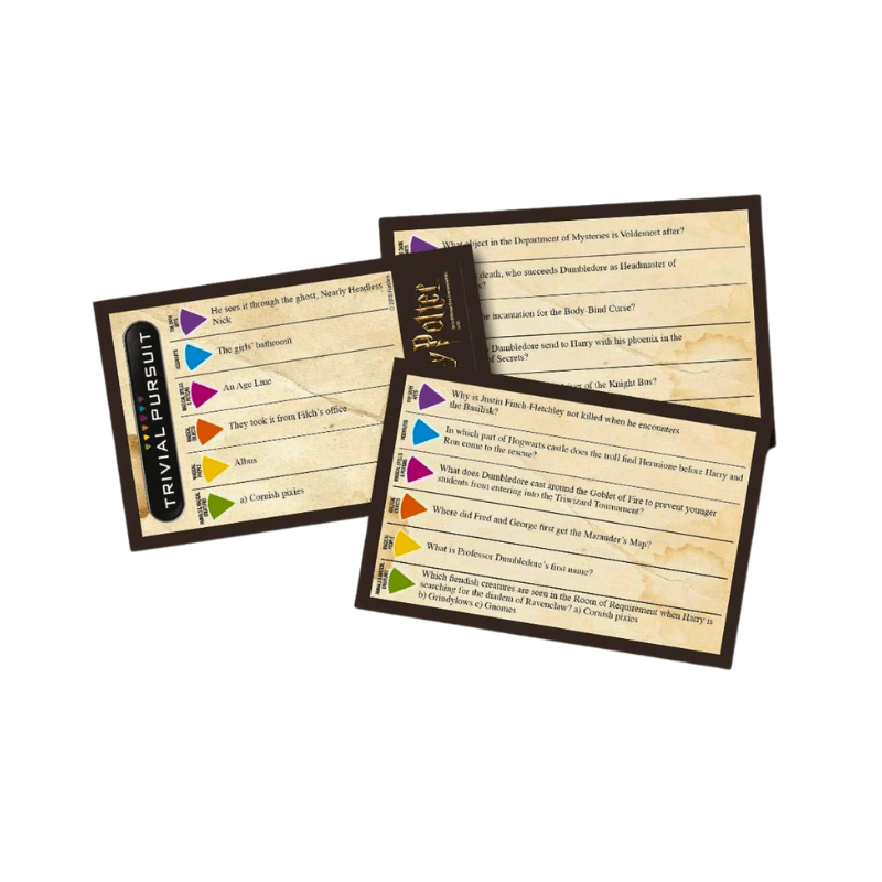 Harry Potter Trivial Pursuit - Wizarding World Trivia Quiz Game