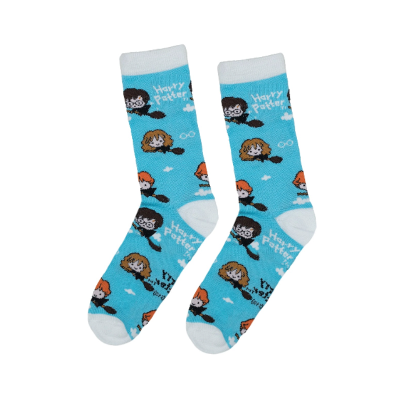 Harry Potter Broomstick Novelty Socks – Wizarding World Fan Apparel