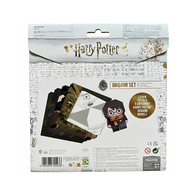 Harry Potter Origami Kit by PoundFun – Wizarding World Paper Craft Book