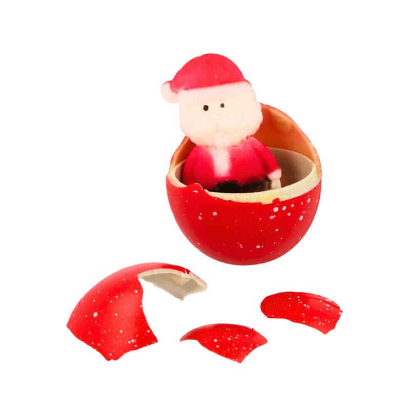 PoundFun Santa Hatching Egg - Festive Christmas Toy Stocking Filler