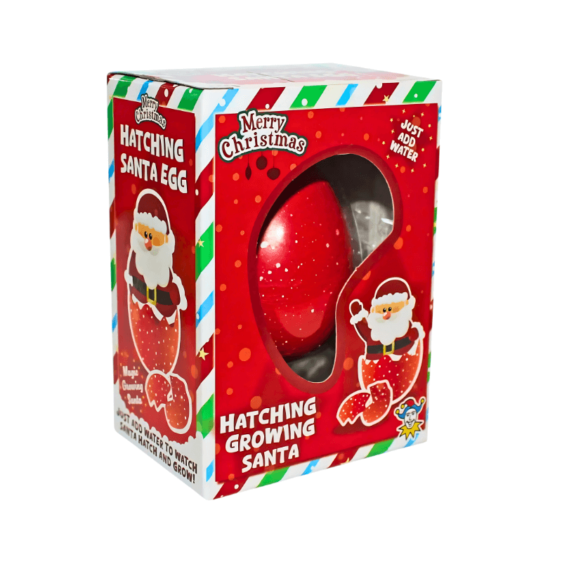 PoundFun Santa Hatching Egg - Festive Christmas Toy Stocking Filler