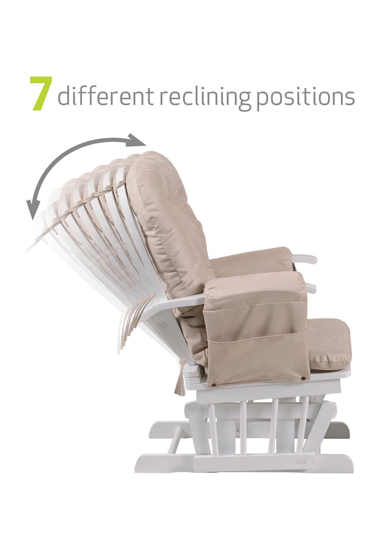 Haywood Reclining Nursing Chair and Footstool