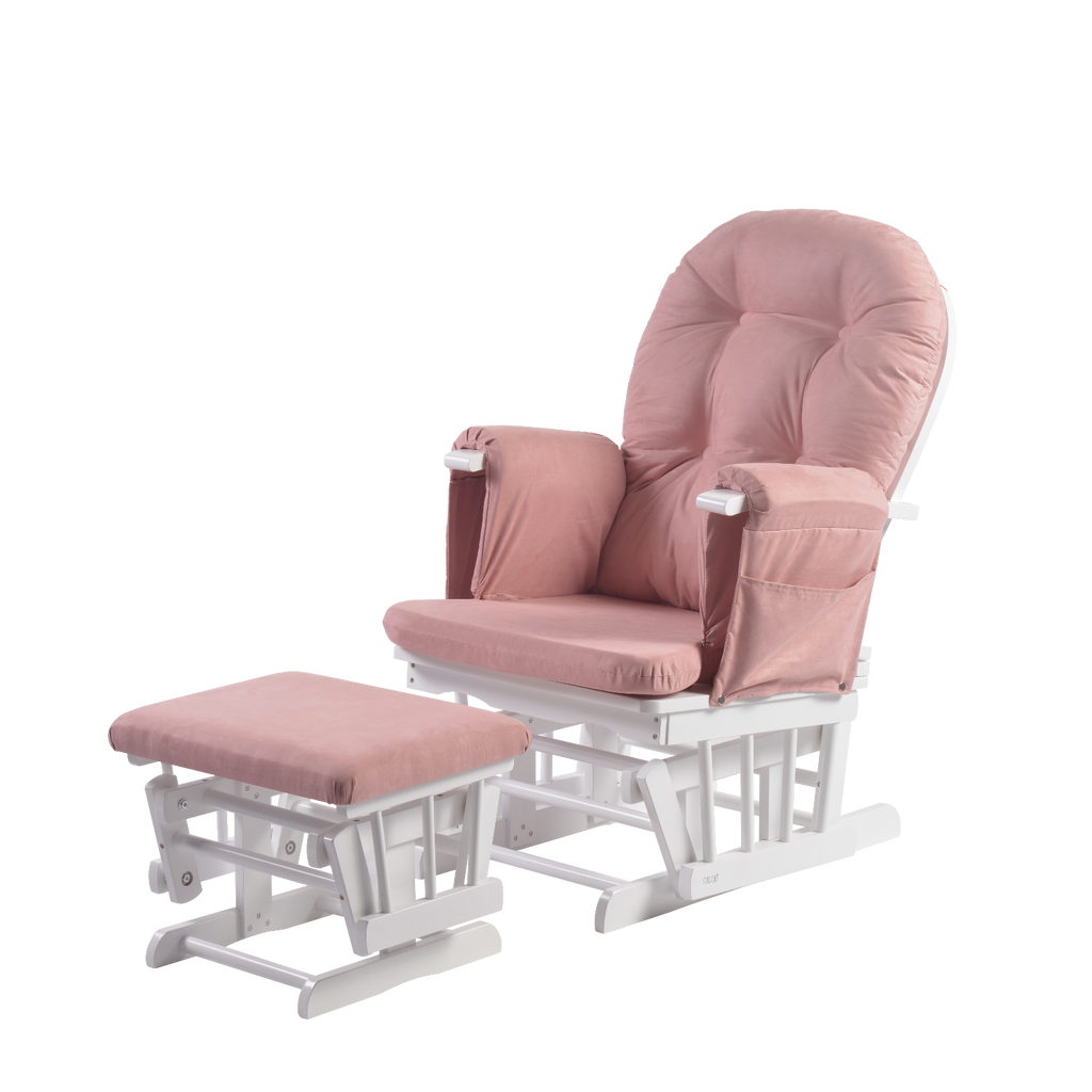 Haywood Reclining Nursing Chair and Footstool