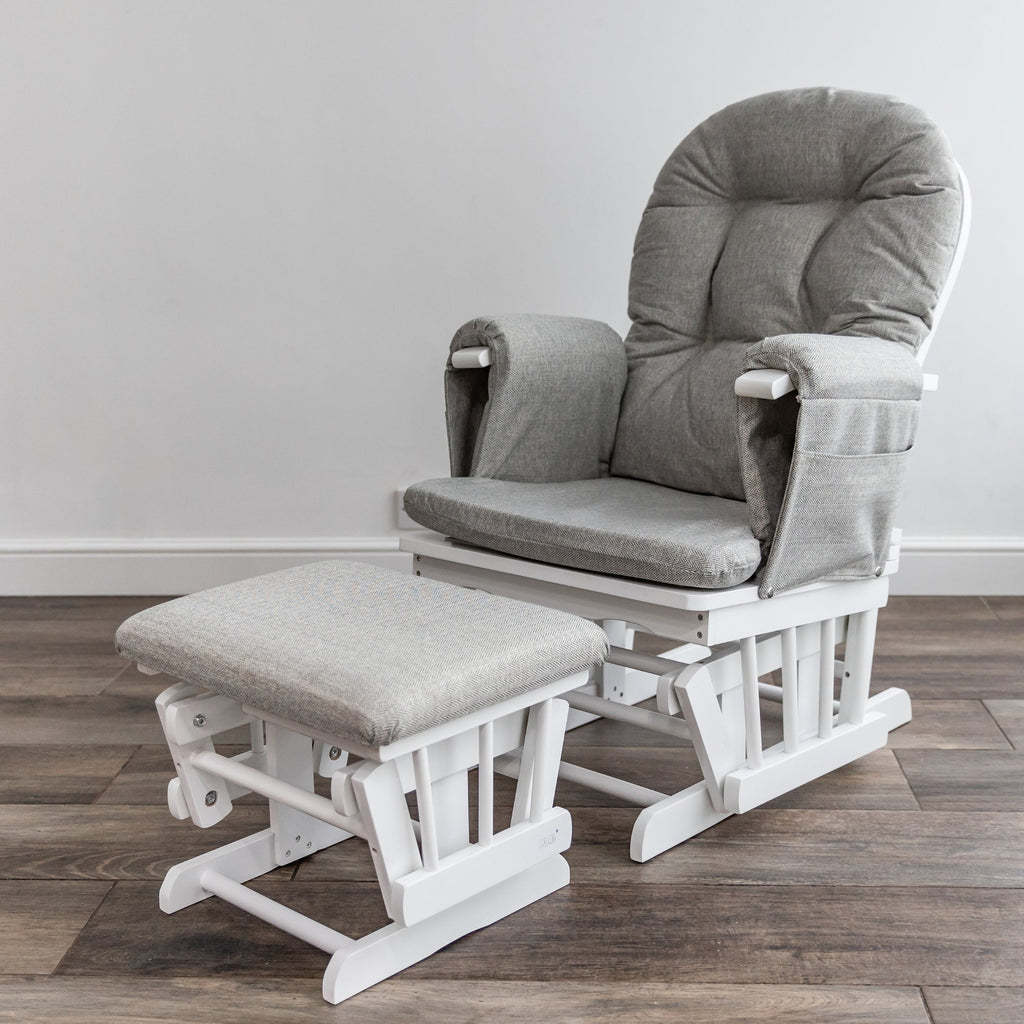 Haywood Reclining Nursing Chair and Footstool