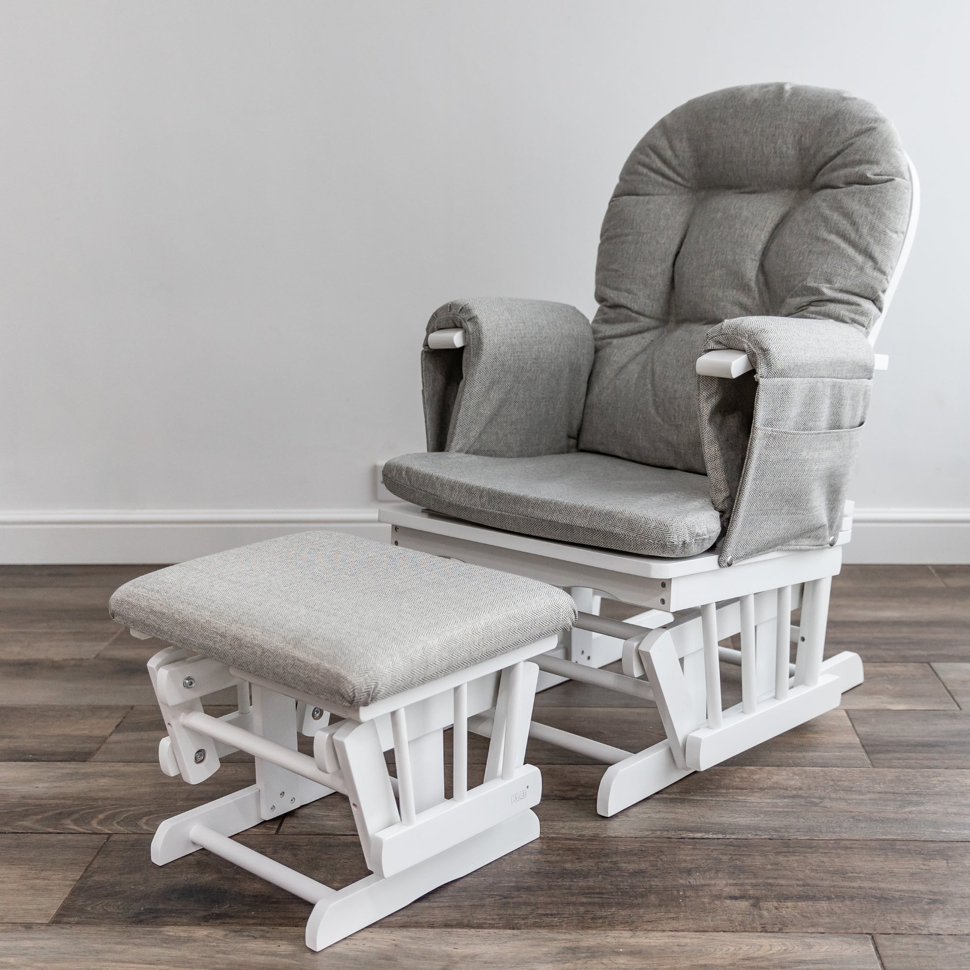 Haywood Reclining Nursing Chair and Footstool