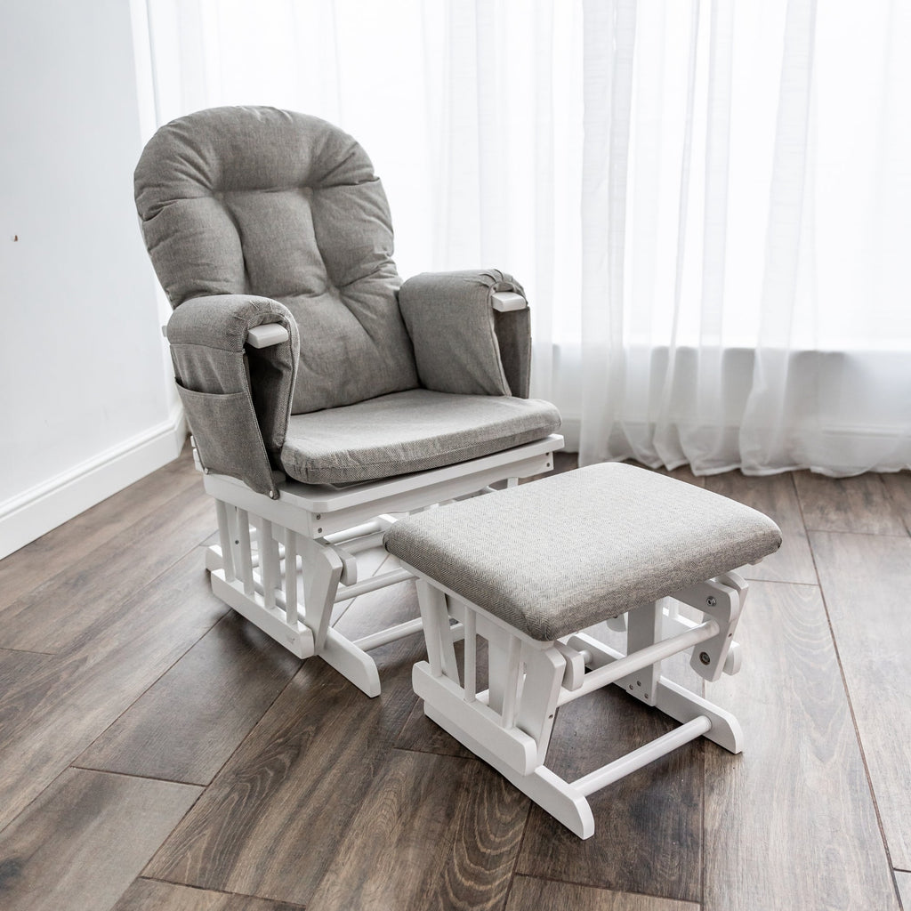 Haywood Reclining Nursing Chair and Footstool