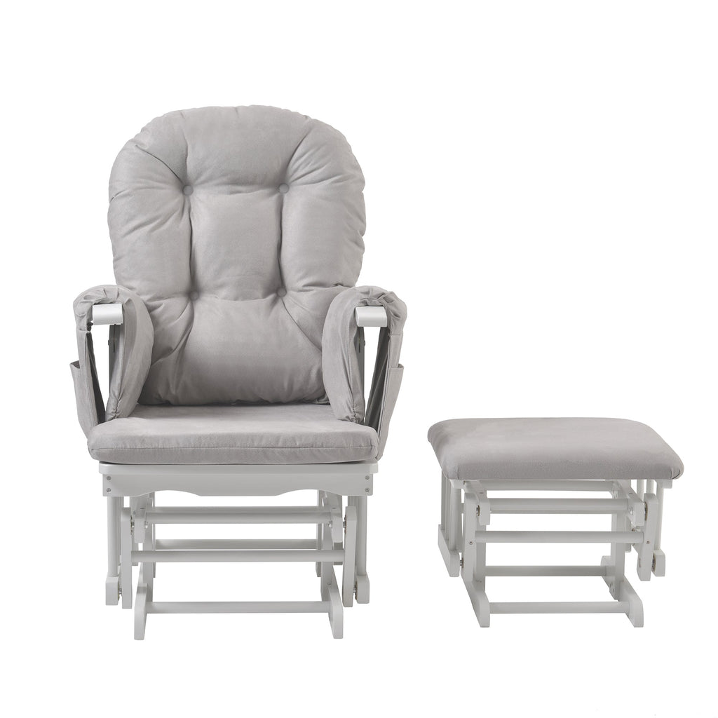 Haywood Reclining Nursing Chair and Footstool