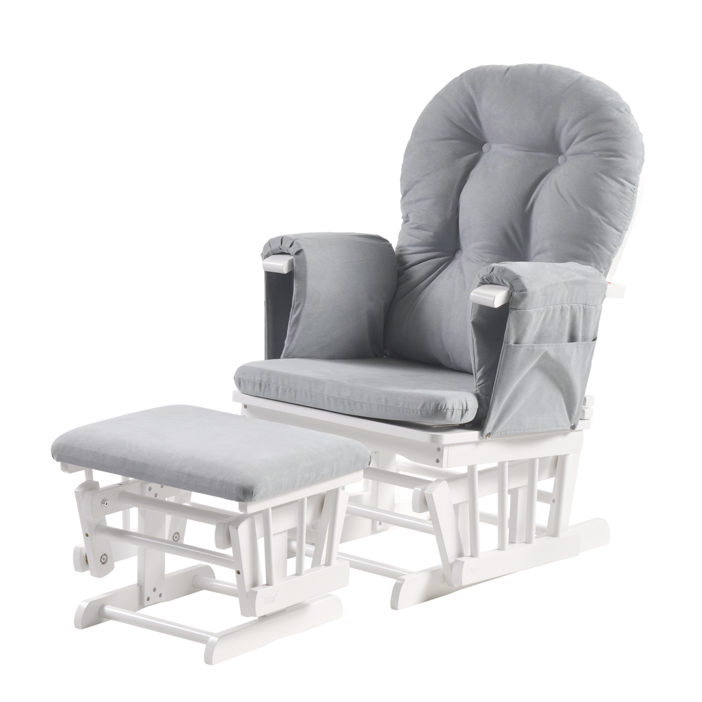 Haywood Reclining Nursing Chair and Footstool