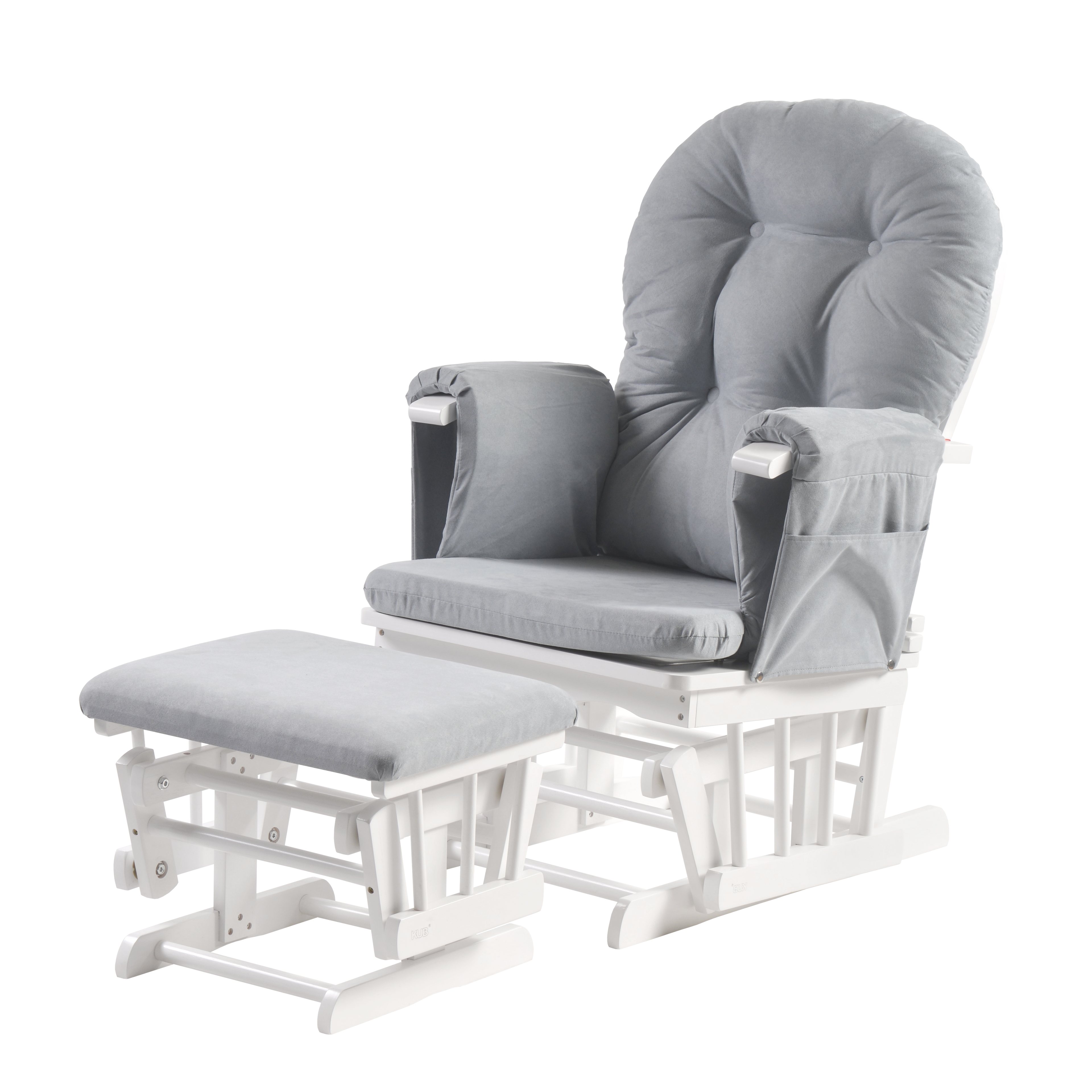 Haywood Reclining Nursing Chair and Footstool