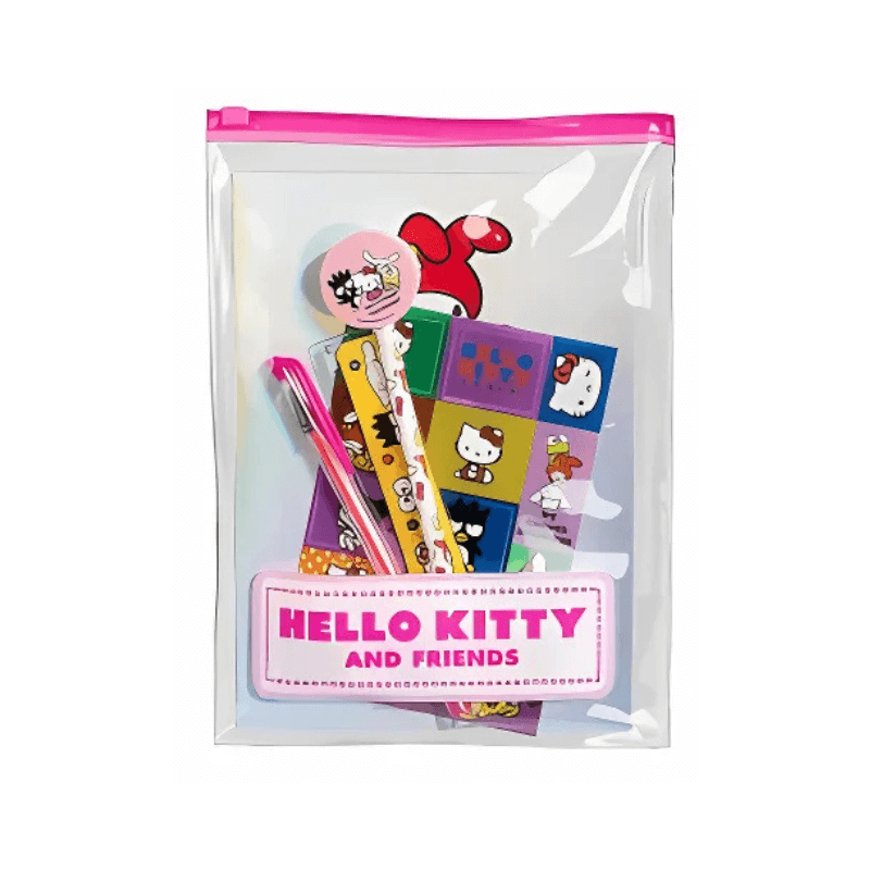 Hello Kitty Diary Pouch Set – Sanrio Stationery Journaling Kit