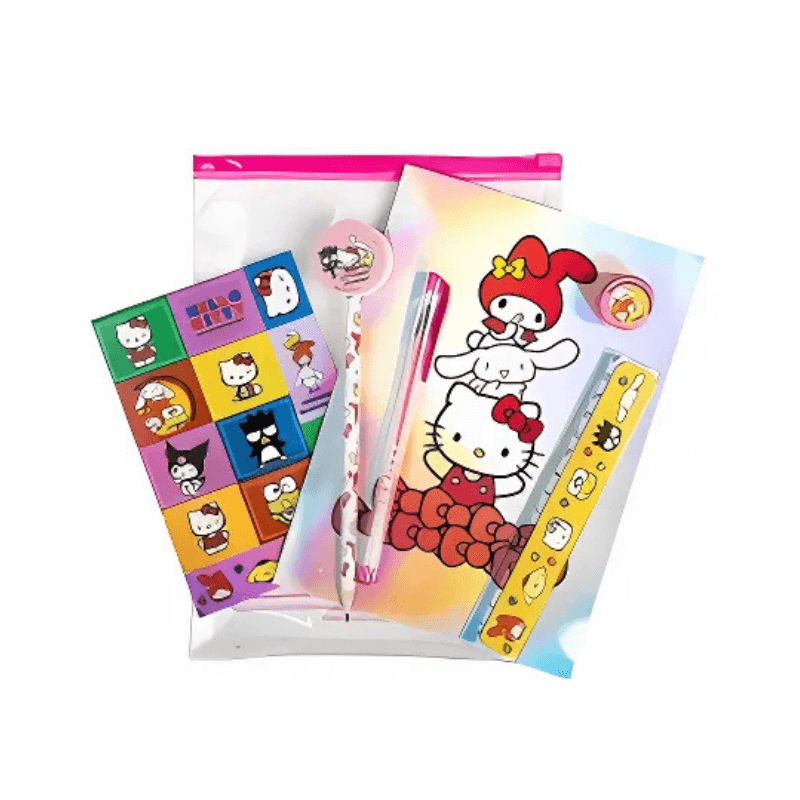 Hello Kitty Diary Pouch Set – Sanrio Stationery Journaling Kit