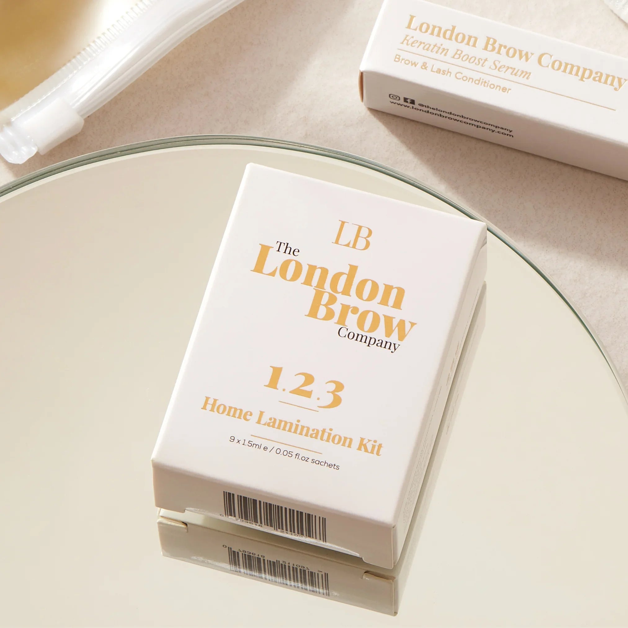 London Brow Lamination Refill Box | 9 Vegan Home Treatment Sachets