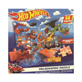 Hot Wheels Holographic Car Puzzle – 3D Effect Kids Racing Toy by PoundFun