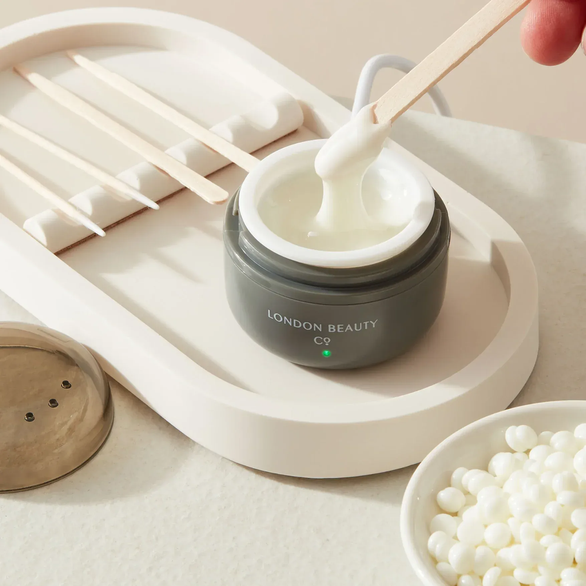 The London Brow Company Mini USB Wax Heater – Portable Facial Waxing Kit