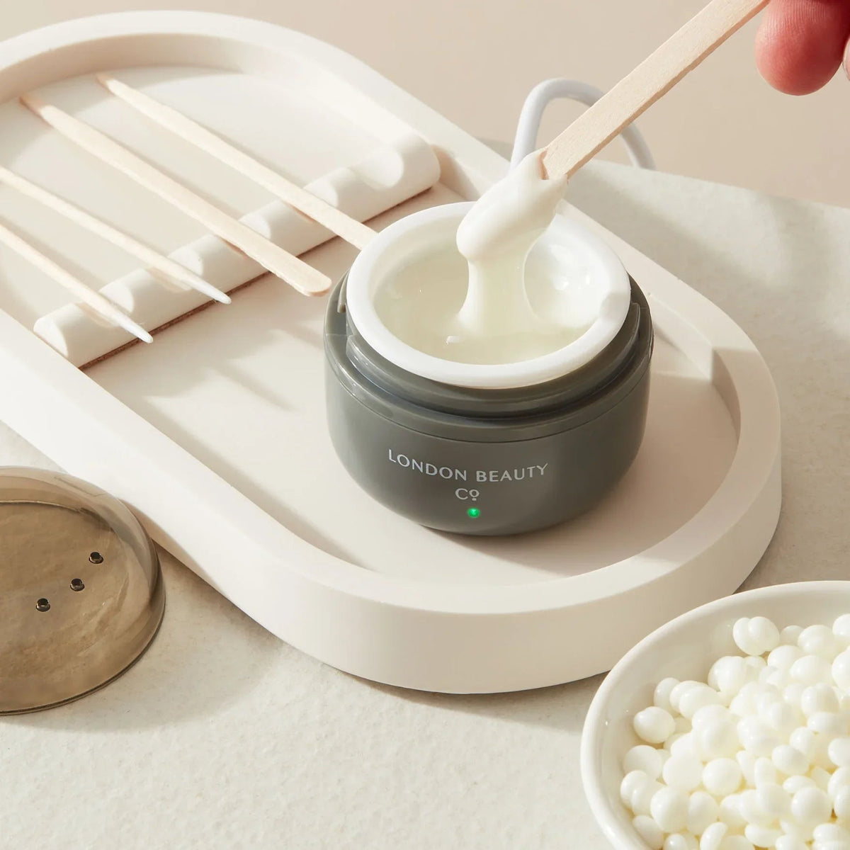 The London Brow Company Mini USB Wax Heater – Portable Facial Waxing Kit