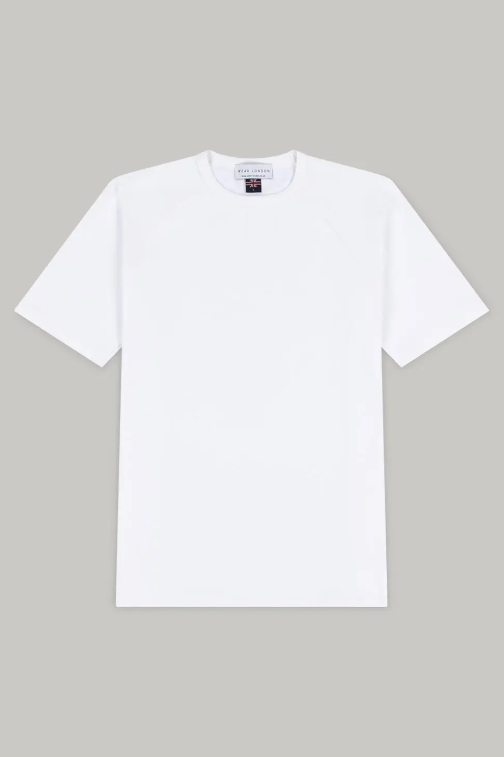 Hoxton Raglan Sleeve Fitted T-shirt - White