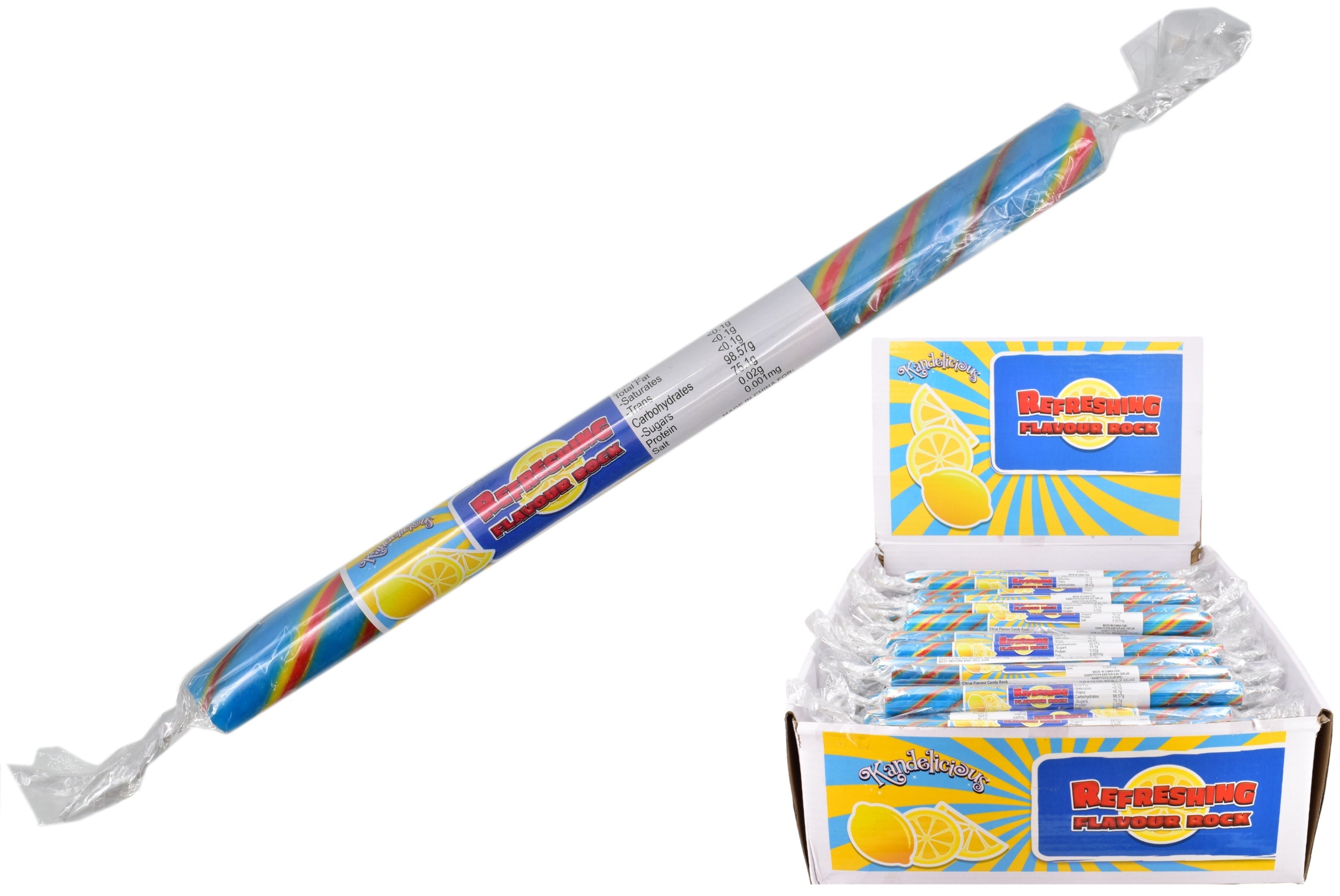 Snaps Refreshing Fruit Flavoured Rock Stick Candy – Gourmet Hard Sweets