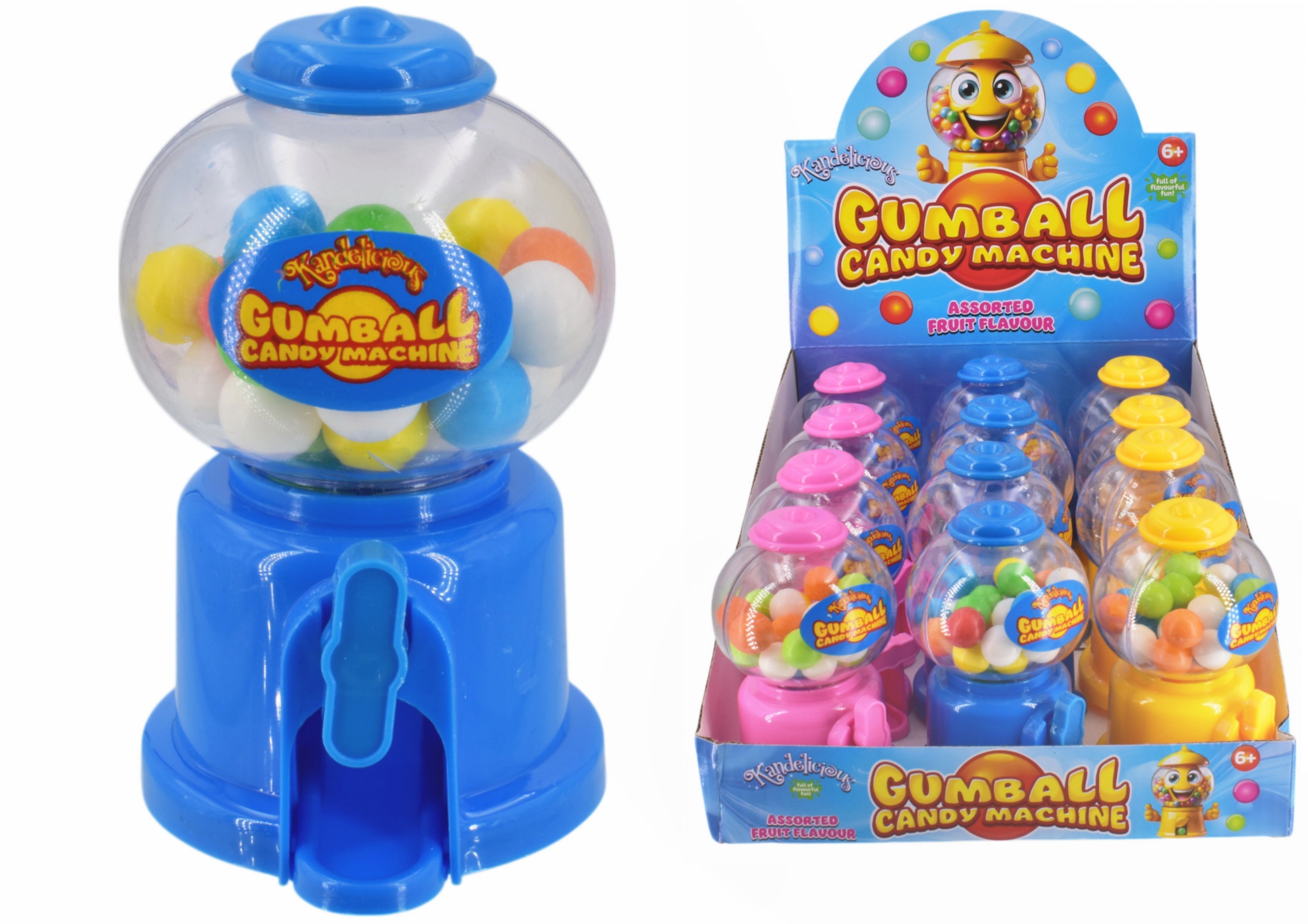 Snaps Mini Gumball Candy Machine – 35g Novelty Party Favor Dispenser