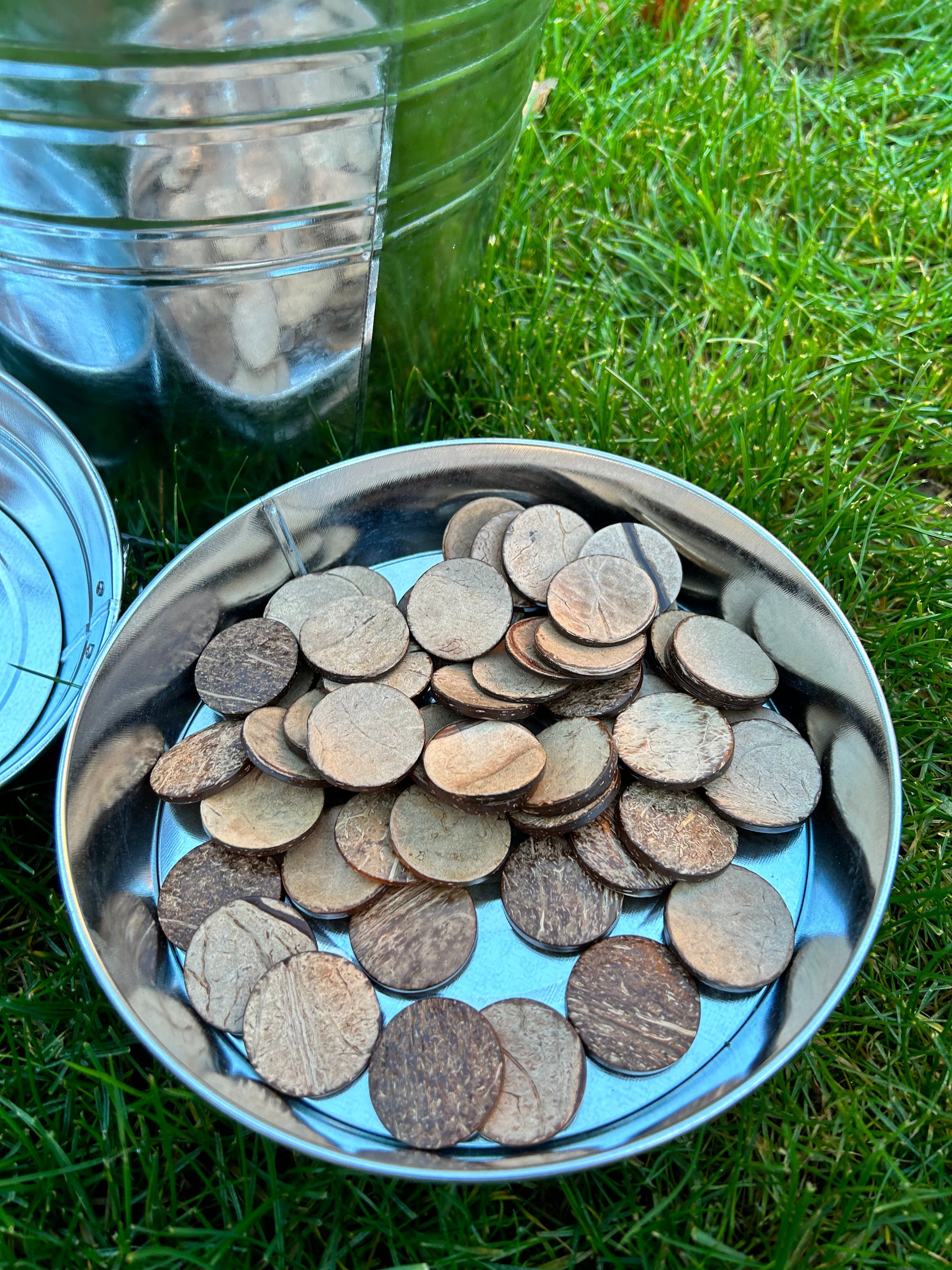 Coconut Shell Discs