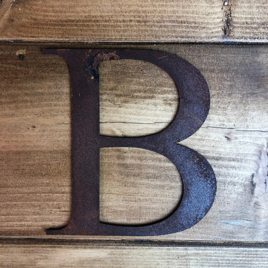 Rustic Metal Letters & Numbers | 5" or 12" Steel Signs by Rustic Warehouse