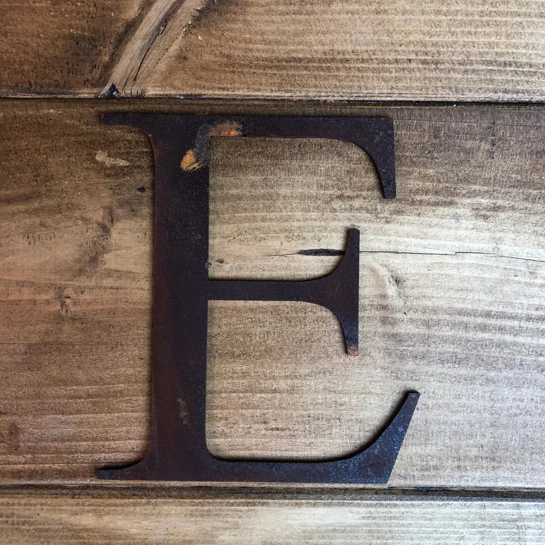 Rustic Metal Letters & Numbers | 5" or 12" Steel Signs by Rustic Warehouse