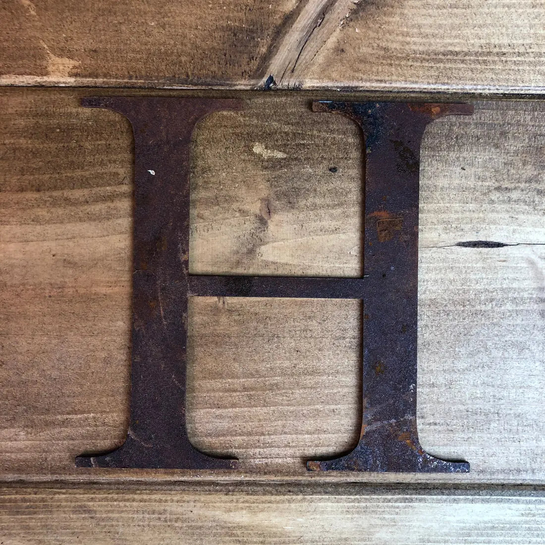 Rustic Metal Letters & Numbers | 5" or 12" Steel Signs by Rustic Warehouse