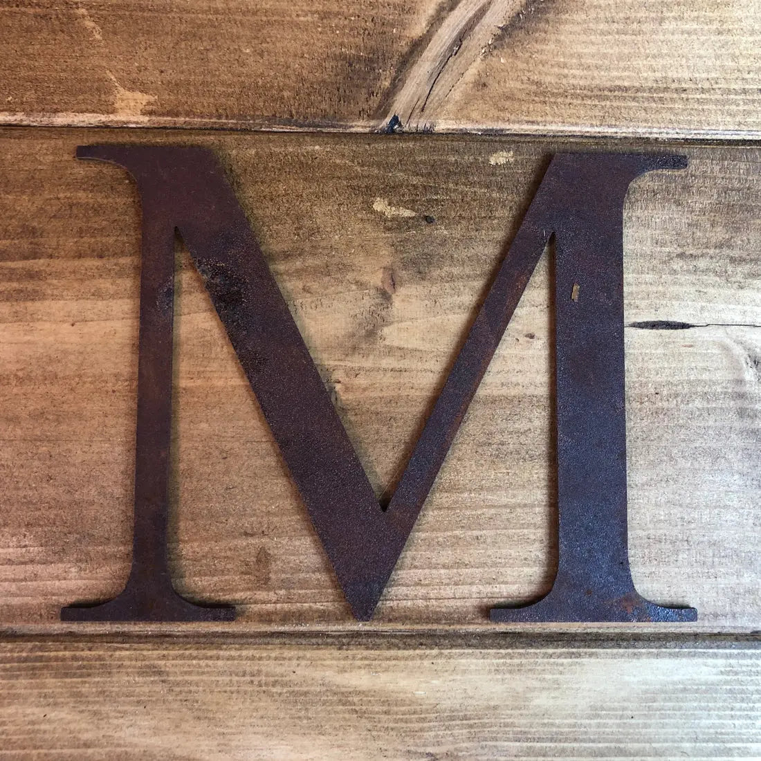 Rustic Metal Letters & Numbers | 5" or 12" Steel Signs by Rustic Warehouse
