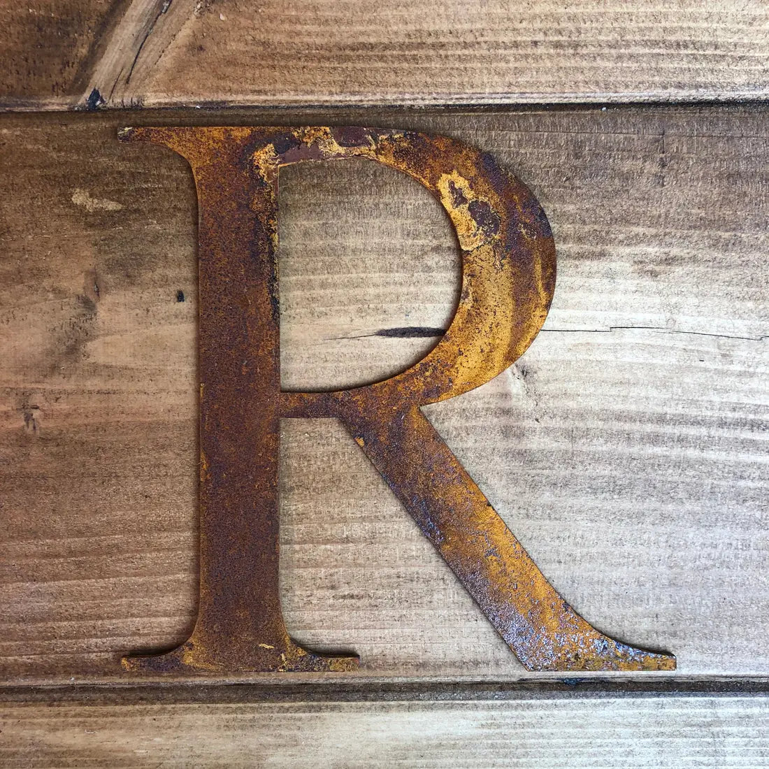 Rustic Metal Letters & Numbers | 5" or 12" Steel Signs by Rustic Warehouse