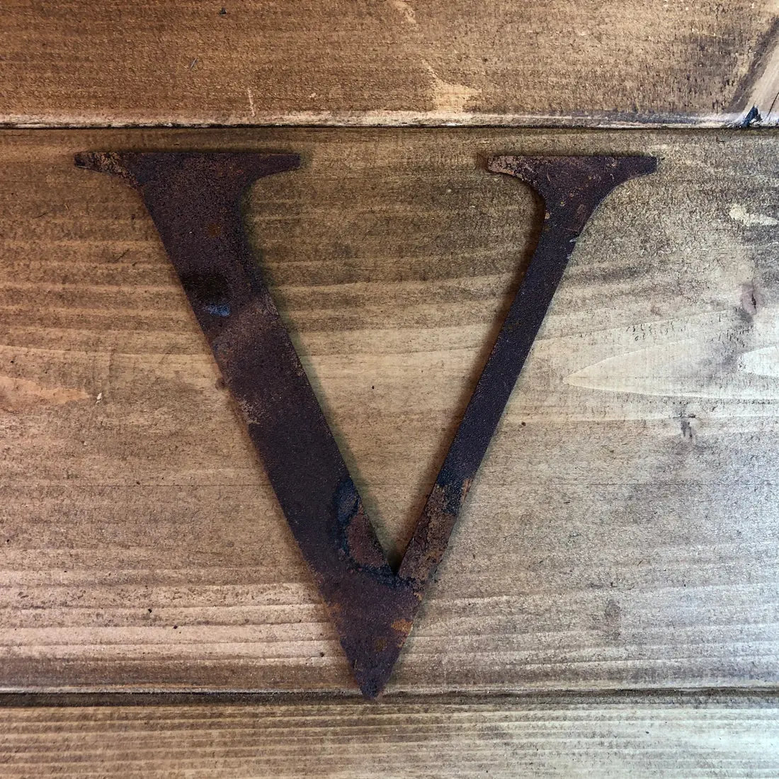 Rustic Metal Letters & Numbers | 5" or 12" Steel Signs by Rustic Warehouse