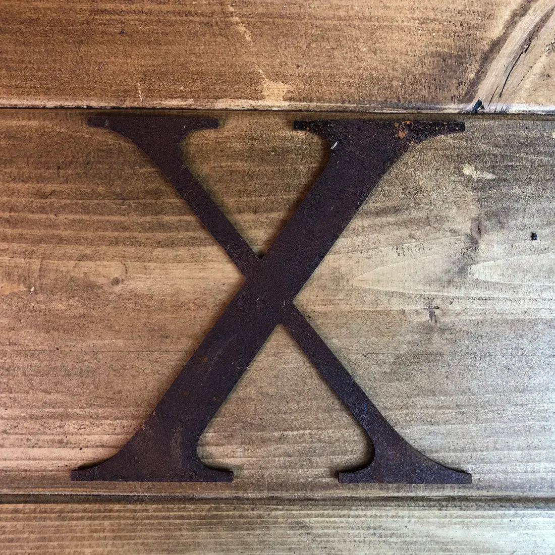 Rustic Metal Letters & Numbers | 5" or 12" Steel Signs by Rustic Warehouse