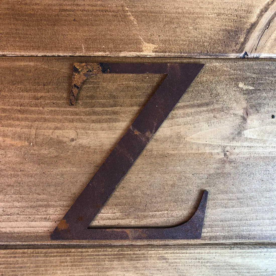 Rustic Metal Letters & Numbers | 5" or 12" Steel Signs by Rustic Warehouse