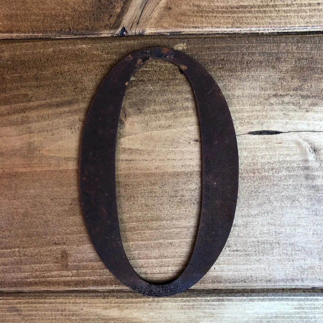 Rustic Metal Letters & Numbers | 5" or 12" Steel Signs by Rustic Warehouse