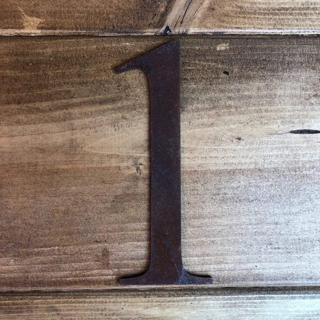 Rustic Metal Letters & Numbers | 5" or 12" Steel Signs by Rustic Warehouse